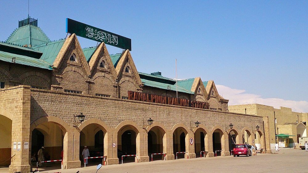 Construction in Rawalpindi — Rawalpindi Railway Station