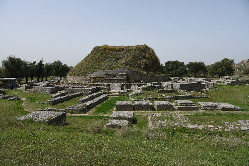 Heritage conservation by Sunshine Contractors — Dharmarajika Stupa, Taxila (UNESCO World Heritage Site)