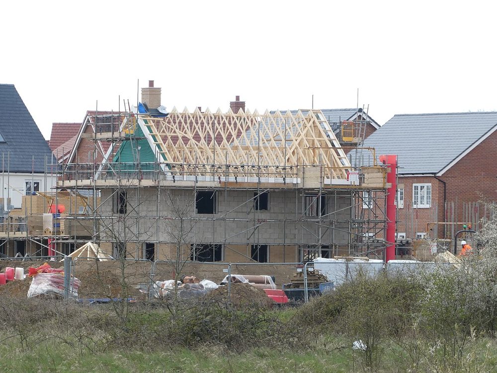 Residential house construction in Pakistan